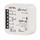 Sterownik rolet dopuszkowy SRP-02 Zamel inteligentny dom Exta Free moduł radiowy do żaluzji, 2 kanały, zasilanie