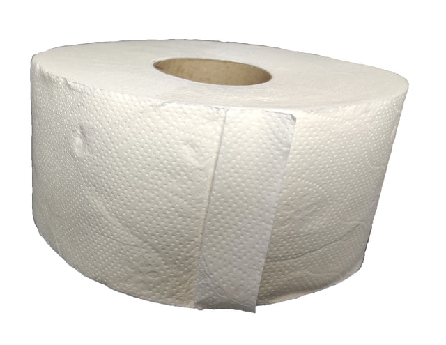 Papier toaletowy 100% celuloza 12 szt. Jumbo Duży biały miękki rolka 2-warstwowa 100 m bezzapachowa do WC