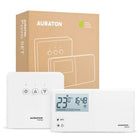 AURATON PAVO SET sterownik bezprzewodowy regulator + odbiornik kotła kc605 biały