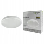 Lampa Sufitowa Plafon LED 2x E27 Okrągły Biały Natynkowy Oprawa Sufitowa do salonu, kuchni i korytarza, na wymienne