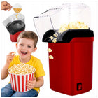 Maszyna do popcornu beztłuszczowa 1200W do domu automat urządzenie 230V prażarka kukurydzy z miarką do ziaren