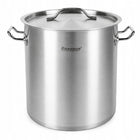 Garnek wysoki gastro z pokrywka 100l indukcje GAZ nierdzewny rossner 50x50 kocioł warzelny do zup i wywarów pojemność