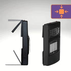 PIECYK GAZOWY na butle GRZEJNIK SKŁADANY 5,4kW + FARELKA ELEKTRYCZNY 2w1 420 mm 730 mm grzewcza czarny