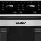 Frytkownica beztłuszczowa zelmer frytownica piekarnik podwójna AIR fryer 9l czarny