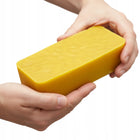 Wosk pszczeli 1 kg - naturalna żółta sztabka, czysty polski wosk do świec rękodzieło, zalewanie form, świece DIY