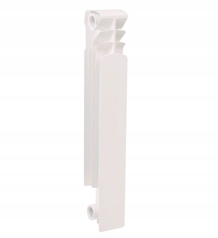 GRZEJNIK ALUMINIOWY ARMATURA G500F 1 ŻEBERKO 112 W 800 mm 57.3 mm grzewcza biały