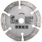 Zestaw tarcze do szlifierki 75 MM cięcia metalu drewna betonu listkowa 75mm 7 szt.