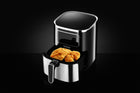 Frytkownica beztłuszczowa frytownica inox 6 programów XXL 5l 1700W srebrny/szary