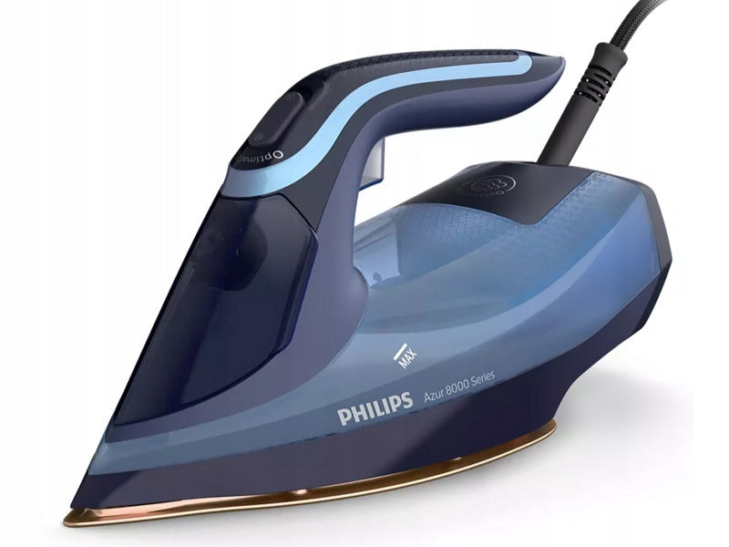 Żelazko philips Azur 8000 Series DST8020/20 parowe z ceramiczną stopą, 3000 w, para 55 g/min, uderzenie 240 g/min