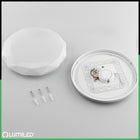 Plafon LED Panel Natynkowy Lampa Sufitowa Oprawa Okrągła Diament 12W 4000K do salonu kuchni korytarza biały neutralny