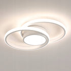 Lampa sufitowa LED plafon pierścień żyrandol biała nowoczesna do salonu 42W 4500K gwintu biały