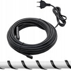 PRZEWÓD GRZEJNY 230V 8mm kabel SAMOREGULUJĄCY do rur rynien PALM 25W/m 2m bez termostatu 2 m 8 mm liniowa