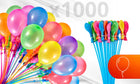 Balony na wodę bomby wodne automatyczne samozamykające + gwint zestaw 1000 zabawka do ogrodu, letnia zabawa dla dzieci