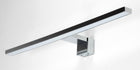 Lampka Łazienkowa Na Szafkę Lampa Nad Lustro LED Chrom Kinkiet 3w1 oprawa nadumywalkowa 30 cm do makijażu równomierne