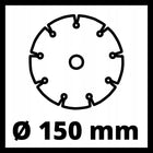 BRUZDOWNICA EINHELL TE-MA 1700 4350740 FREZARKA DO BETONU nacinarka do ścian, rowkarka pod przewody, tarcza 150 mm