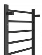 VELAIR NEO GRZEJNIK ŁAZIENKOWY ELEKTRYCZNY 200W drabinka CZARNY 80x50cm 500 mm 800 mm grzewcza