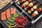 Grill elektryczny opiekacz z regulacją temp 5 programów rozkładany 2200W nominalna