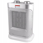 Termowentylator ceramiczny z oscylacją 1500W DA-T184CS descon dedra srebrny farelka elektryczna, grzejnik pokojowy z