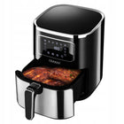 Frytkownica beztłuszczowa frytownica inox 6 programów XXL 5l 1700W srebrny/szary