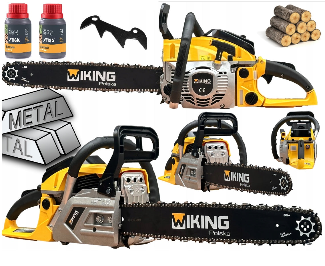Piła spalinowa pilarka łańcuchowa 5,7km wiking polska Mocna + olej stiga