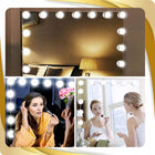 Lampki LED na lustro toaletkę do makijażu 3 barwy 10 poziomów jasności USB oświetlenie kosmetyczne, garderoba, salon