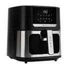 Frytkownica beztłuszczowa AIR fryer frytownica 8l 1700W z oknem mocna duża czarny