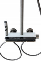 Zestaw prysznicowy natynkowy aurel szary Indes Grey
