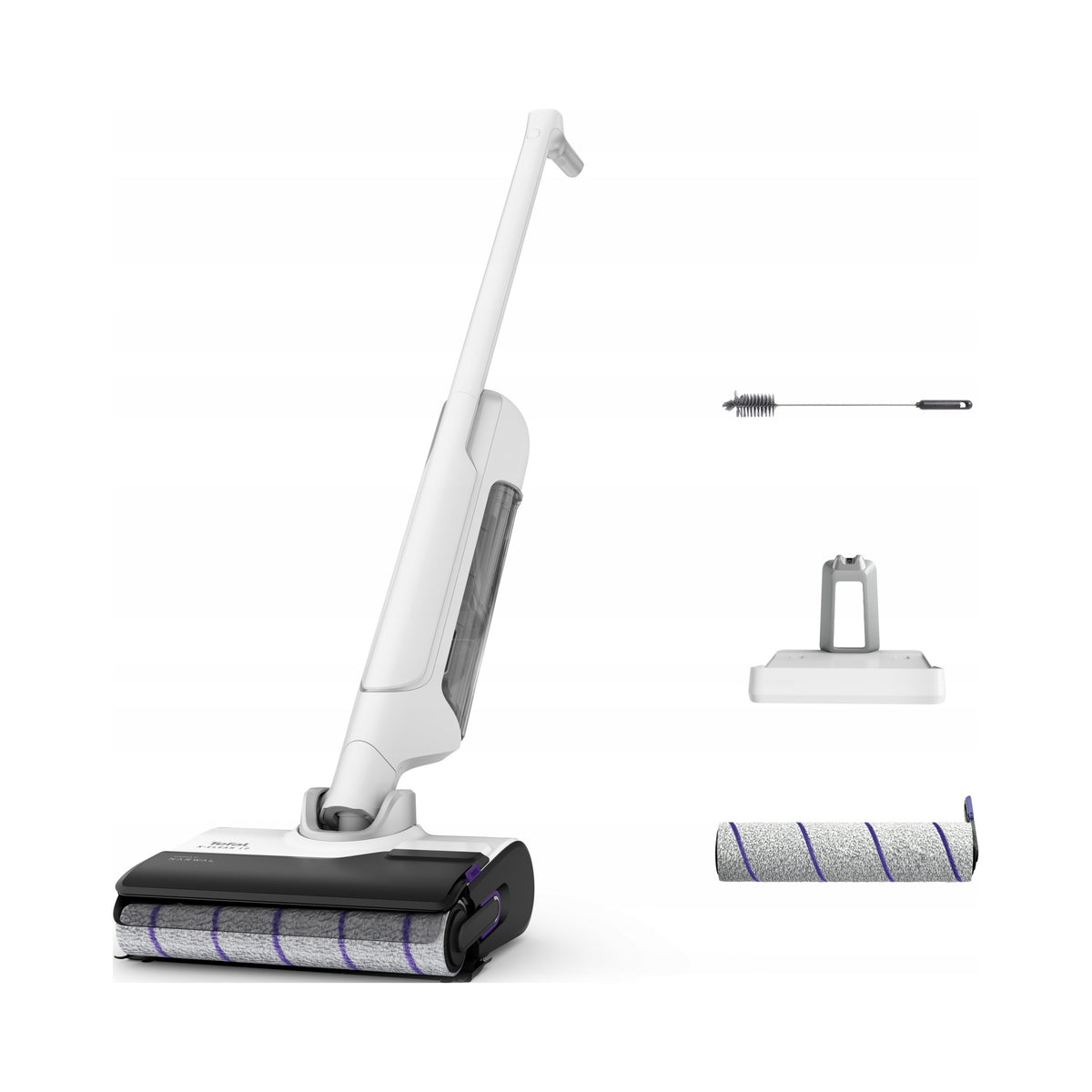 Odkurzacz pionowy bezprzewodowy myjący Tefal X-Clean 10 GF7540 mop elektryczny do podłóg, myjka akumulatorowa, praca na