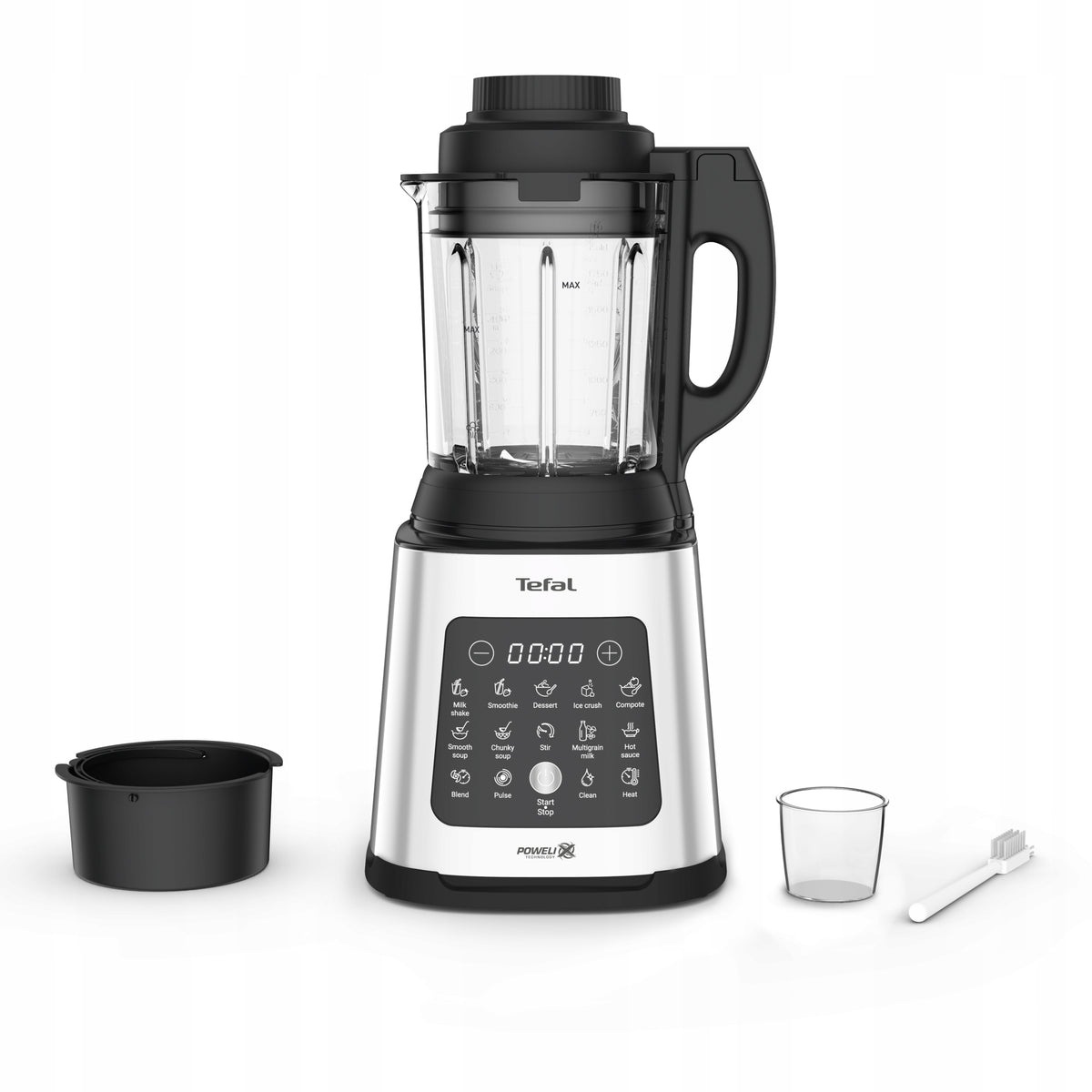 Blender kielichowy gotujący szklany tefal BL83SD30 nominalna