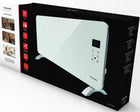 GRZEJNIK PREMIUM 2000W Elektryczny Konwektorowy Szklany PANEL WIFI PILOT 920 mm 430 mm grzewcza biały