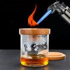Zestaw do wędzenia whisky smoker z narzędziami, do drinków, barmański XXL aromatyzator koktajlowy, infuzor dymu, 10
