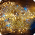 LAMPKI ZEWNĘTRZNE Sople KURTYNA Girlanda 300 LED Ciepły biały + FLASH kurtyna świetlna 15000 cm