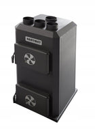 Piec Nadmuchowy 40kw Blacha #6 i 10 mm bartmet kocioł na brykiet drewno pellet, stalowy, klasa 5 ecodesign