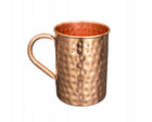Kubek miedziany Handmade 400ml metalowe naczynie do picia, pojemność 450 ml