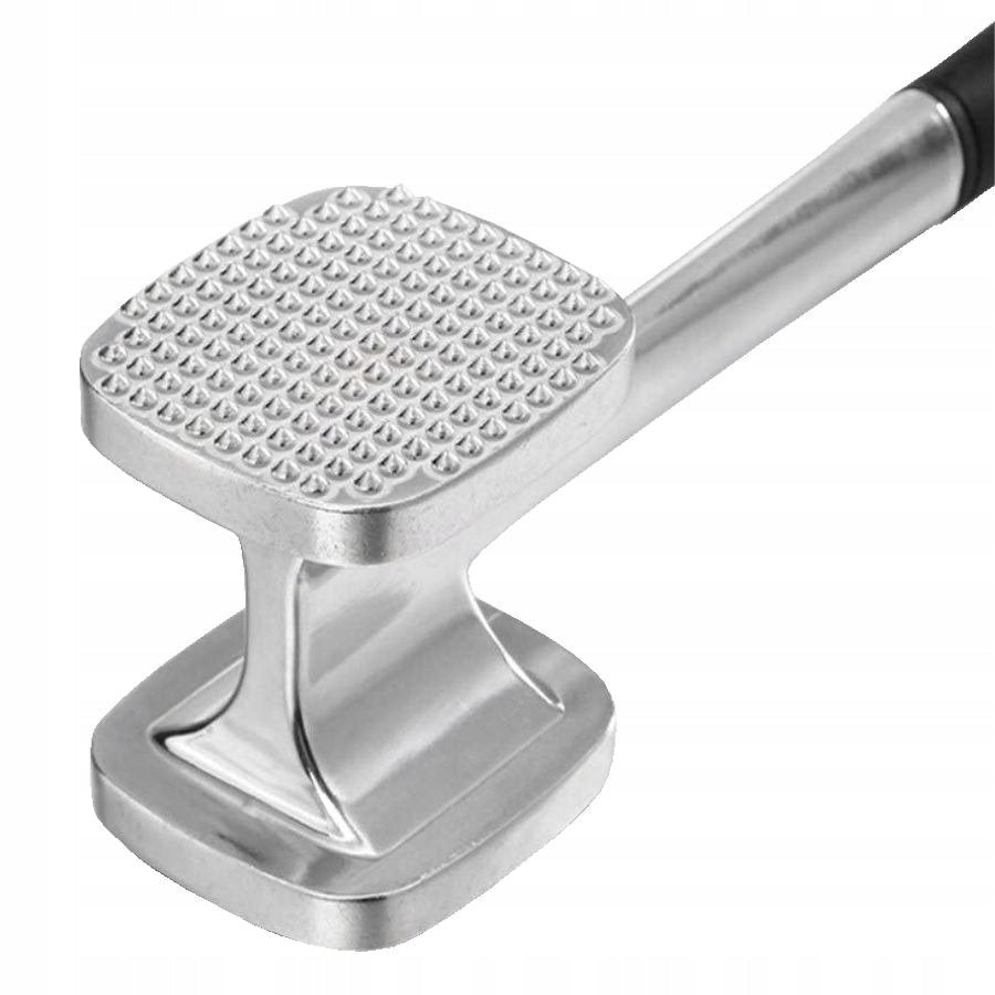 Tłuczek ALUMINIOWY do mięsa dwustronny duży 45826 Fackelmann tłuczek do mięsa czarny