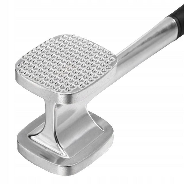 Tłuczek aluminiowy do mięsa dwustronny duży 45826 Fackelmann tłuczek do mięsa czarny