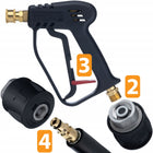 PISTOLET DO MYJKI CIŚNIENIOWEJ KARCHER K2 K3 K4 K5 K6 K7 M22 CLICK 5 DYSZ