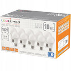 Zestaw 10x Żarówka LED E27 A65 15W=100W 1521lm 240° Premium Ciepła 3000K kulista lampa do opraw, oświetlenie wnętrz