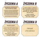 NIEZBĘDNIK SKRZYNKA DREWNIANA PREZENT NA 18 30 40 50 60 80 URODZINY PUDEŁKO gadżet z nadrukiem, upominek dla jubilata