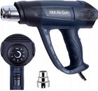 OPALARKA Elektryczna 2 biegi 2000W 600C regulacja pistolet do gorącego powietrza, suszarka techniczna, przepływ 500