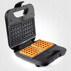 Opiekacz do kanapek toster sandwich grill gofrownica 3W1 duży mocny 1200 nominalna srebrny