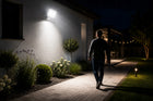 Naświetlacz LED z Czujnikiem Ruchu Halogen Budowlany Reflektor Lampa 30W Oświetlenie zewnętrzne IP65 2700 lm 5000 K