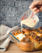 Naczynie żaroodporne do zapiekania lasagne pyrex 39x25 cm forma szklana prostokątna 4 l, do piekarnika, mikrofali
