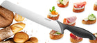 FISKARS NÓŻ DO CHLEBA KROJENIA PIECZYWA DŁUGI OSTRY ZĄBKOWANY 23cm stalowe ostrze, plastikowy uchwyt, do bagietek i