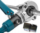 Zaciskarka obrotowa hydrauliczna miedz-pex-stal 12 matryc th+u+v 10T zaciskarka do rur