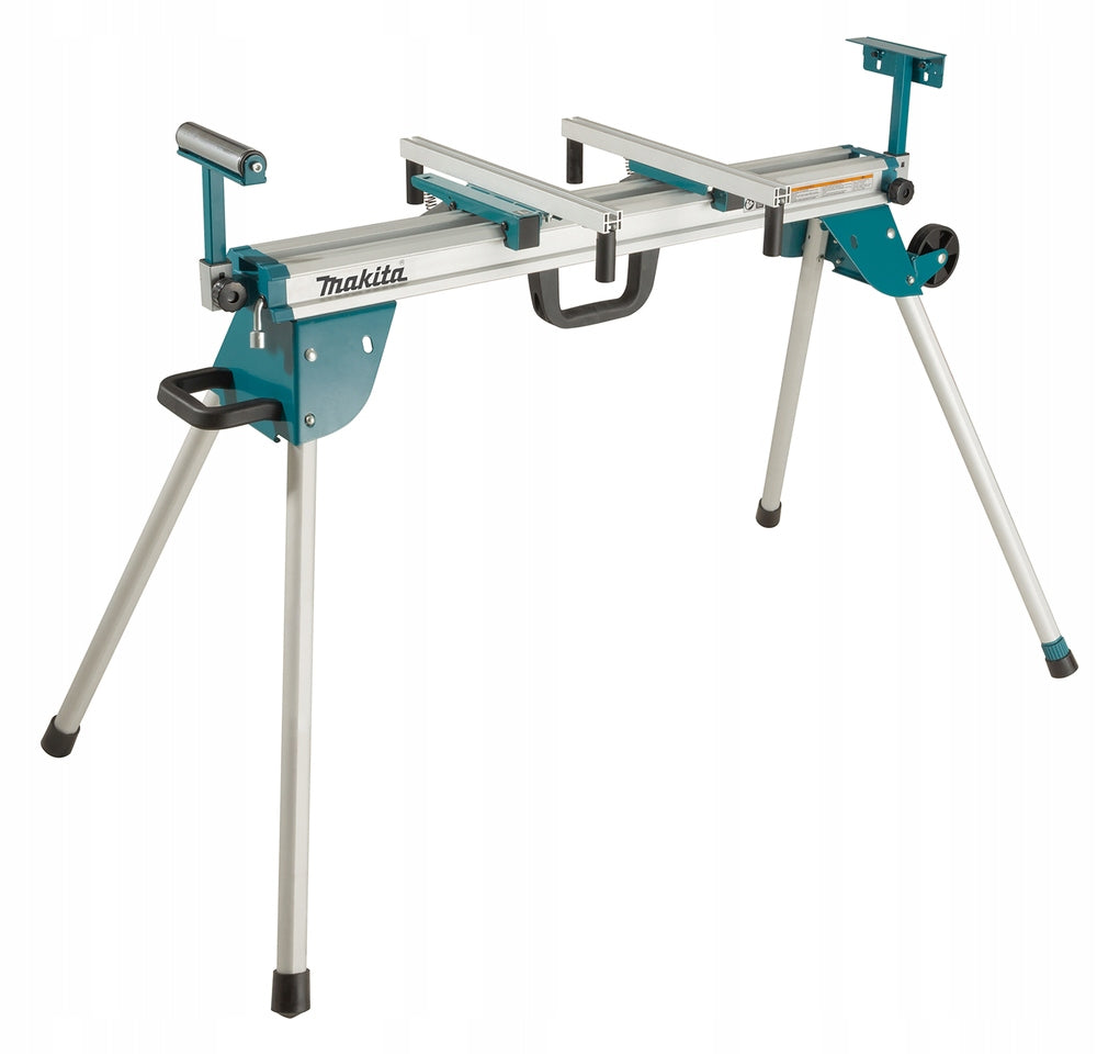 Stół do ukośnic piły Makita WST06 kółka 1150-2550 mm stojak pod pilarkę, podpora długich elementów, mobilny