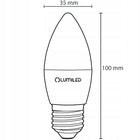 6x Żarówka LED E27 5W = 50W B35 4000K Neutralna lumiled NIE mruga premium świeczkowa do żyrandoli, kinkietów i lamp