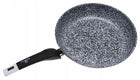 Patelnia Ceramiczna granitowa 28cm indukcja GAZ 8636 do smażenia, kuchenka elektryczna, nienagrzewające się uchwyty