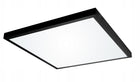 Panel LED natynkowy czarny 60x60cm Plafon 60W lampa sufitowa kwadratowa ze zintegrowanym źródłem światła