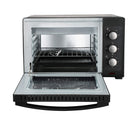 Mini piekarnik elektryczny prosciutto 20l 1280W ruszt uchwyt tacka pizza 20 l 1280 w czarny